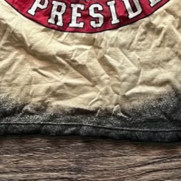 Ozzy For President Rare Shirt Bleach Dye Medium Black Sabbath Vintage - Picture 5 of 5